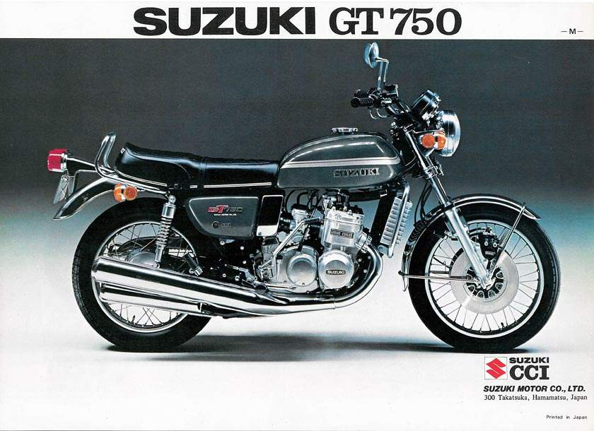 Suzuki GT 750 A technical specifications